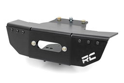 Polaris RZR Turbo S Winch Mount with 6500 lb Winch, view 2, Rough Country 93157