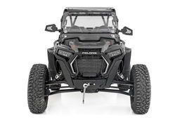 Polaris RZR Turbo S Winch Mount with 6500 lb Winch, view 5, Rough Country 93157