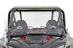 30-Inch Black Series LED Light Bar Kit for Polaris RZR Turbo R — Part 93160, view 3, Rough Country