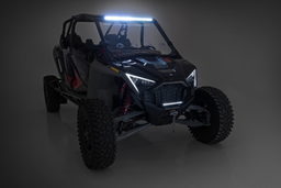 30-Inch Black Series LED Light Bar Kit for Polaris RZR Turbo R — Part 93160, view 5, Rough Country