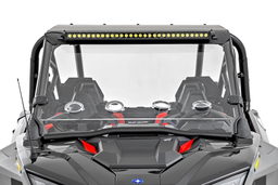 30-Inch Black Series LED Light Bar Kit for Polaris RZR Turbo R — Part 93161, view 3, Rough Country