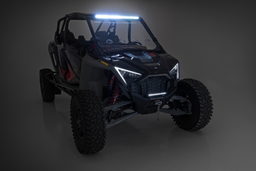 30-Inch Black Series LED Light Bar Kit for Polaris RZR Turbo R — Part 93161, view 5, Rough Country