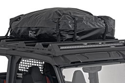 Roof Rack with 40-Inch Black Series Light Bar for XPEDITION ADV 5, view 4, Rough Country 93172
