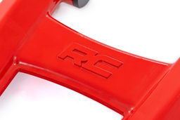 Red Forged Aluminum Control Arms for Polaris Ranger XP 1000, view 2, Rough Country 93174RED