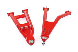 Red Forged Aluminum Control Arms for Polaris Ranger XP 1000, view 4, Rough Country 93174RED