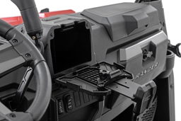 Center Console Storage Box with Tablet Holder for Polaris Ranger, view 2, Rough Country 93175