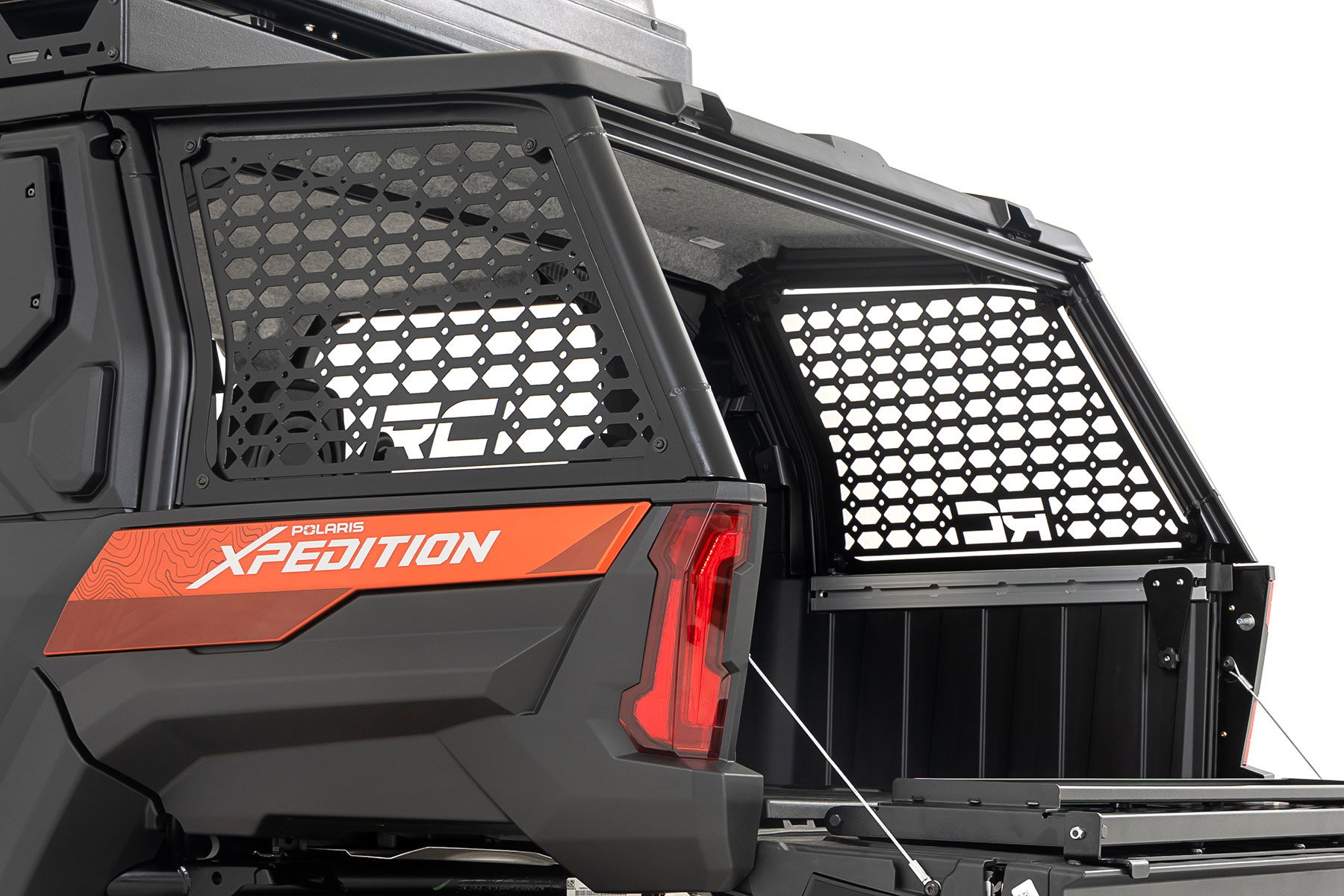 Rough Country Rear Side Window MOLLE Panels for Polaris Xpedition ADV 5