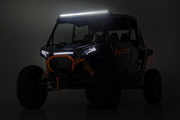40-Inch Black Series LED Light Bar Kit for Polaris RZR XP 1000, view 6, Rough Country 93180
