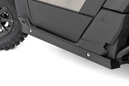 Rock Sliders for Polaris XPEDITION 2-Door (2024–2025) shown installed, Rough Country 93185