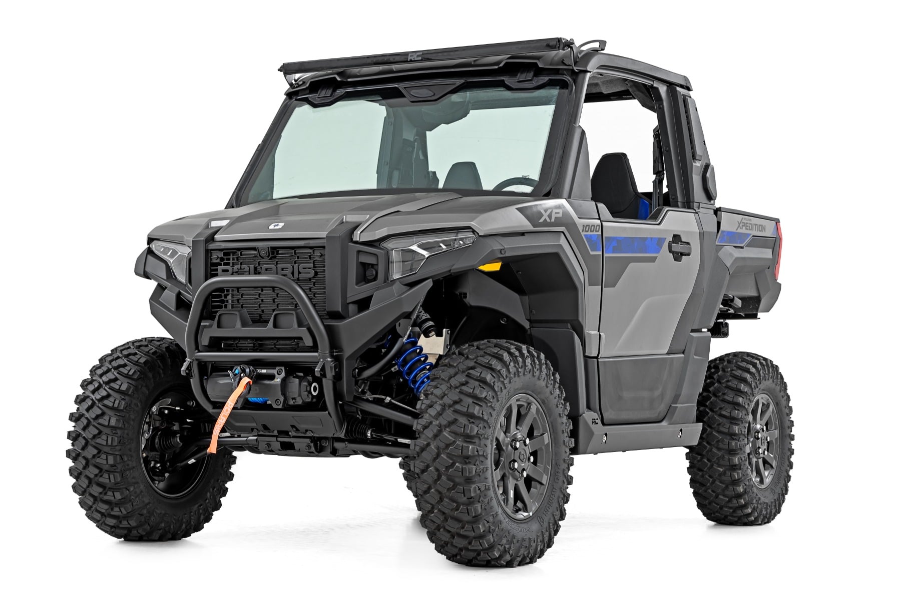 Rock Sliders for Polaris XPEDITION 2-Door (2024–2025), Rough Country 93185