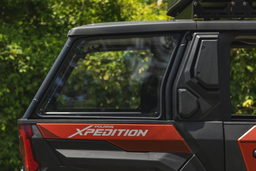 Rear Side Window Panels for Polaris XPEDITION ADV 5, view 5, Rough Country 93196