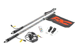4-Foot LED Whip Kit with Mount for Can-Am Defender MAX HD10, Rough Country 93199