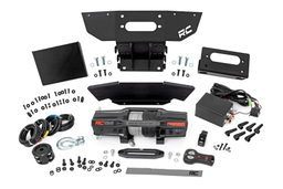 Polaris RZR XP 1000 Winch Mount with 6500 lb Winch, Rough Country 93206