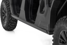 Rocker Guard Kit for CFMOTO UFORCE U10 Pro (2025) shown installed — Rough Country 93208