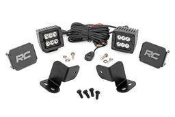 2-Inch Black Series LED Pod Kit with Rear Mount for Segway 570 — Part 93212, Rough Country
