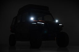 2-Inch Black Series LED Pod Kit for Polaris XPEDITION (2024-2025), view 5, Rough Country 93302