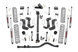3.5-Inch Lift Kit with N3 Shocks for 2024-2025 Wrangler Rubicon dimension diagram, Rough Country 94130