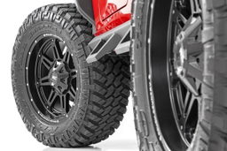 94 Series Wheel, Matte Black with Milled Accents, view 4, Rough Country 94201010