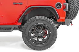 94 Series Wheel, Matte Black with Milled Accents, view 5, Rough Country 94201010