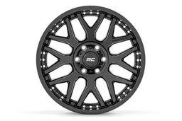 95 Series 8-Spoke Wheel — Gloss Black, view 2, Rough Country 95201010