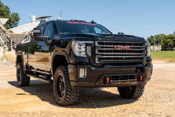 3-Inch Lift Kit for Silverado & Sierra 2500HD/3500HD (2020-2025) — Red, view 4, Rough Country 95830RED