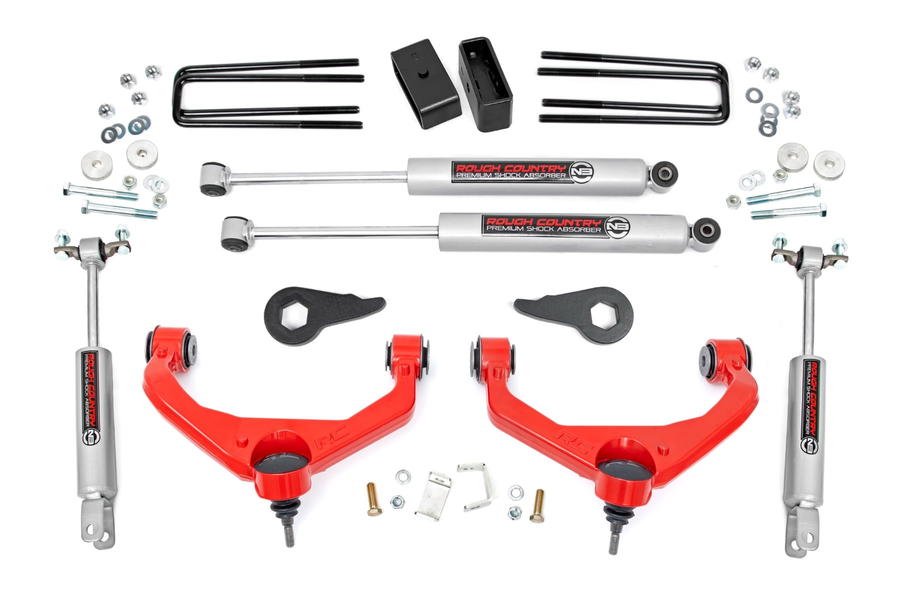 Rough Country 3.5-Inch Lift Kit for Silverado & Sierra 2500HD/3500HD
