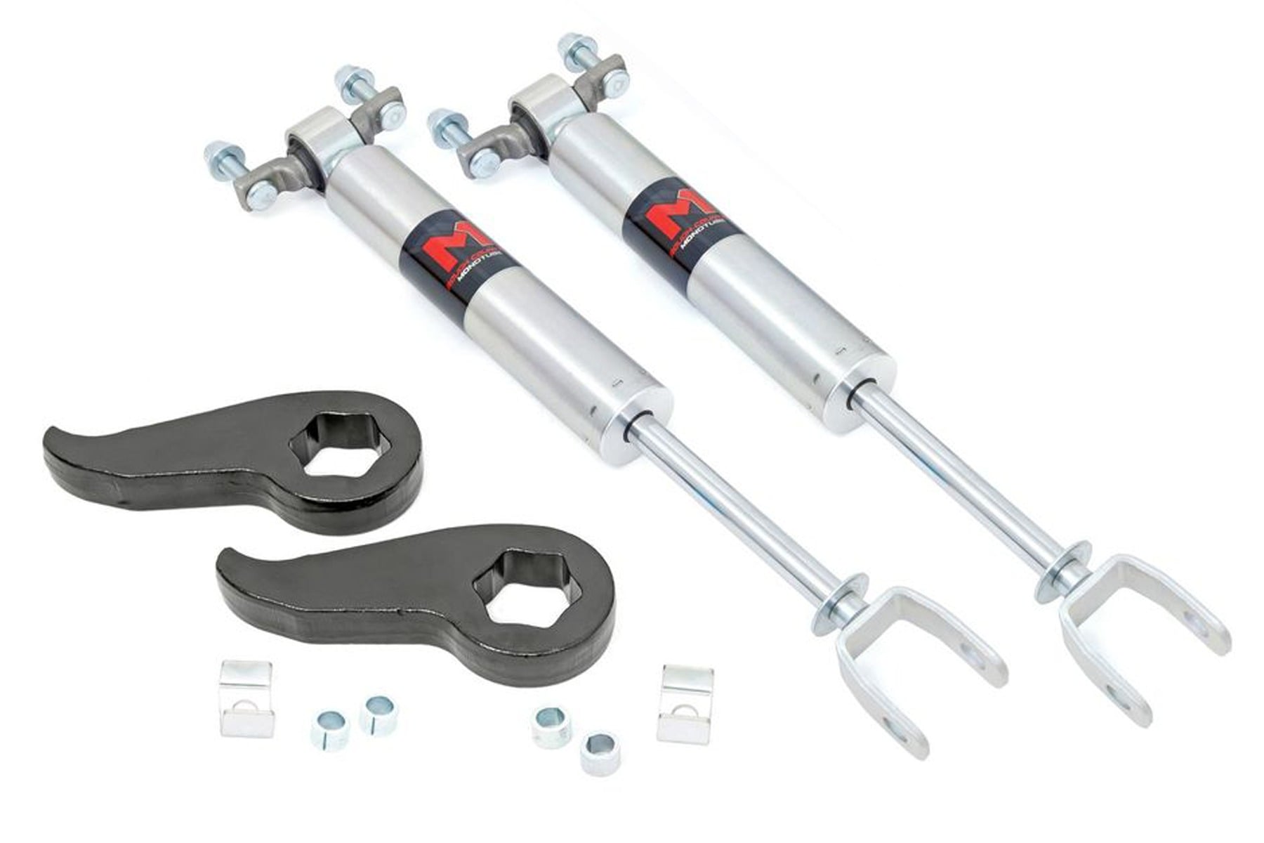 Rough Country 1.5-2 Inch Leveling Kit with M1 Monotube Shocks