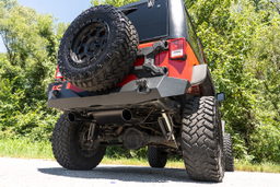2.5-Inch Performance Exhaust for Jeep Wrangler (2007-2017), view 4 — Rough Country 96002A