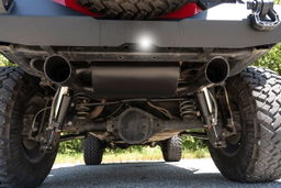 2.5-Inch Performance Exhaust for Jeep Wrangler (2007-2017), view 5 — Rough Country 96002A