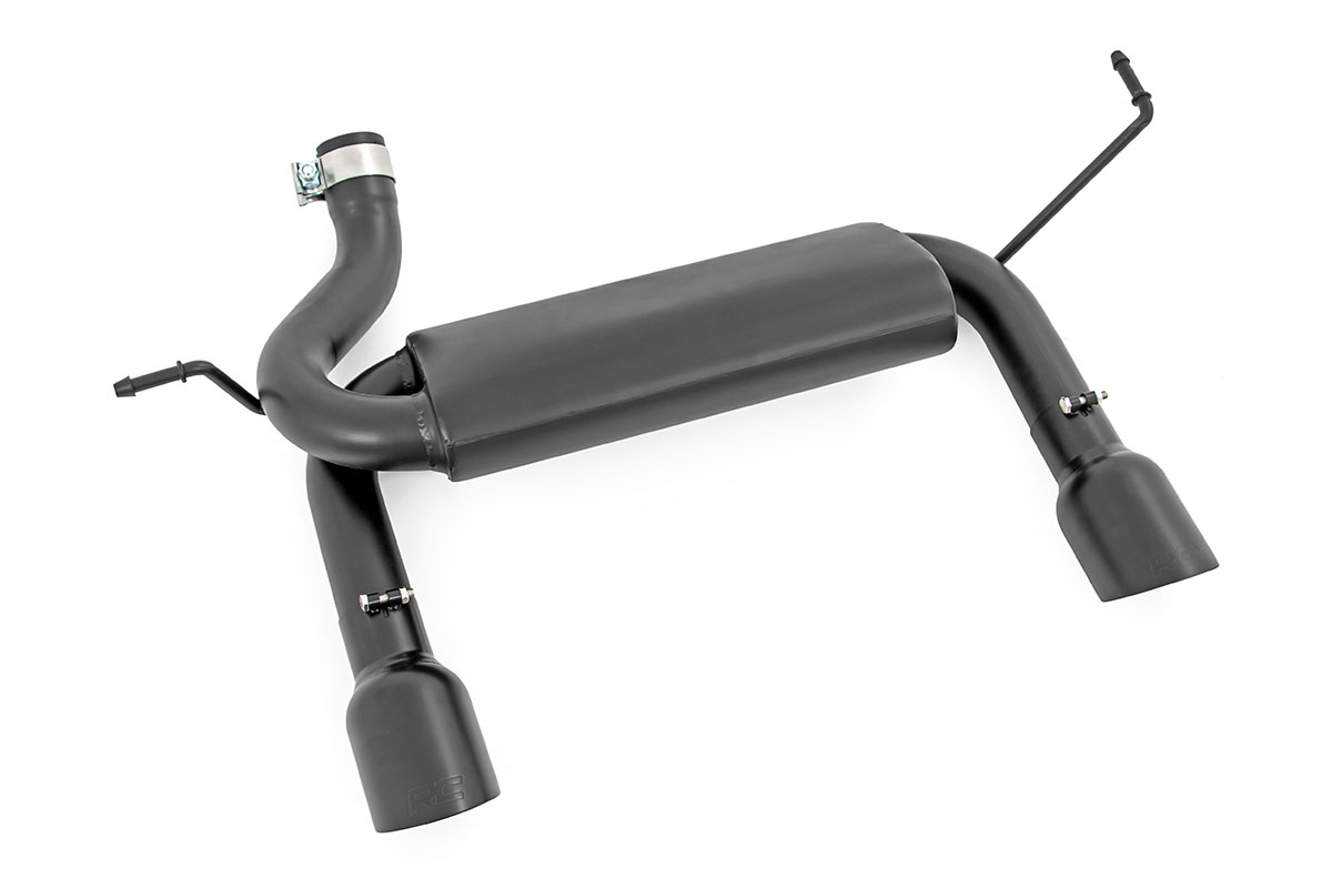 Rough Country 2.5-Inch Performance Exhaust for Jeep Wrangler