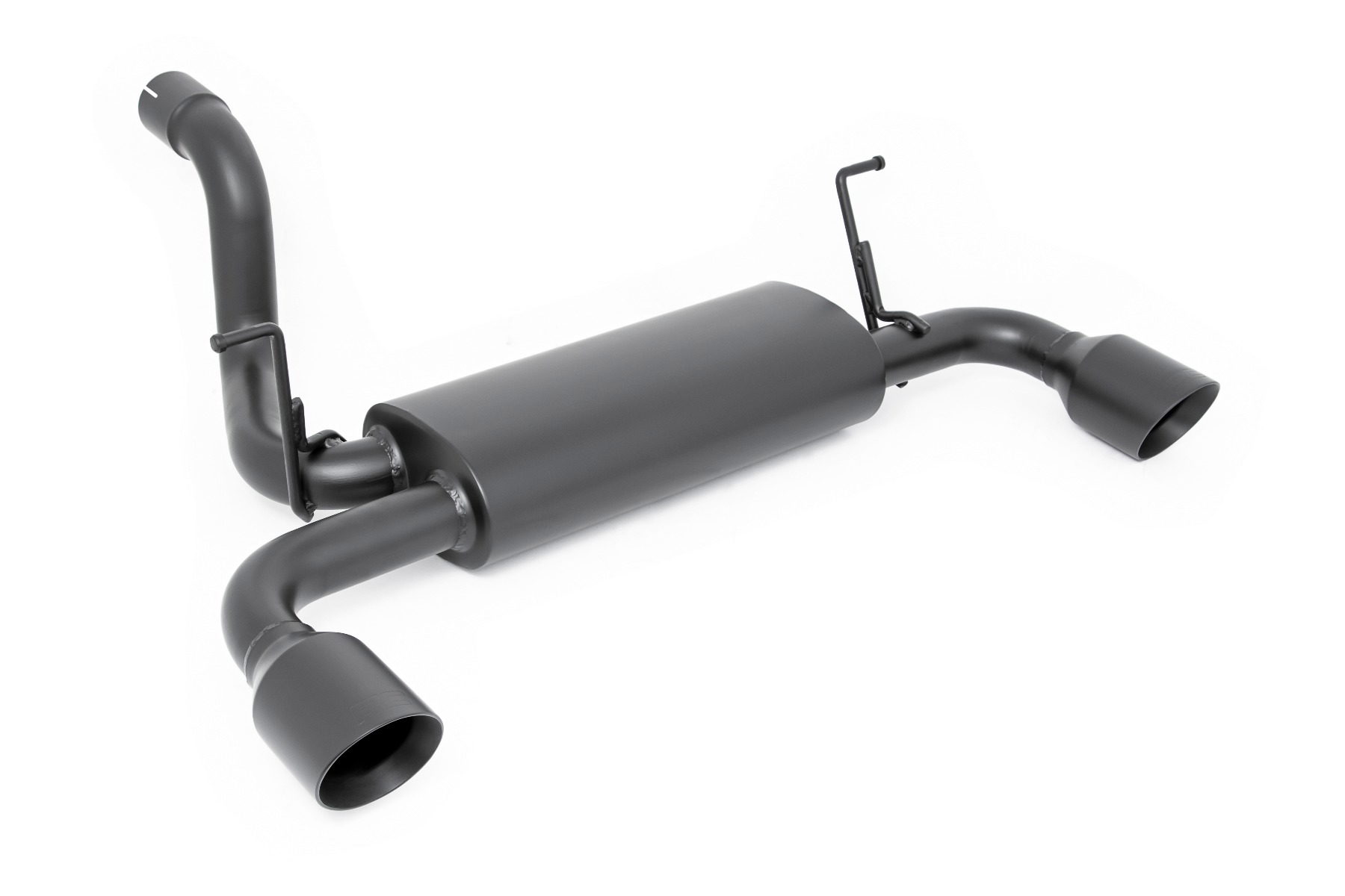 Rough Country 2.5-Inch Performance Exhaust for 2018–2025 Jeep Wrangler