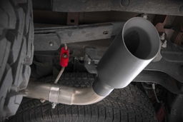 Performance Cat-Back Exhaust for Silverado and Sierra 1500, view 4 — Rough Country 96007