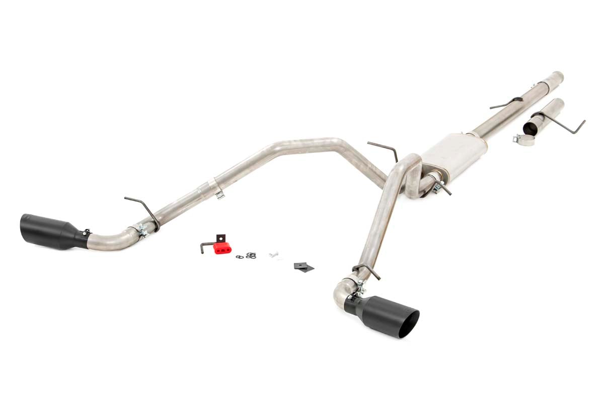 Rough Country Dual Cat-Back Exhaust for 2009–2013 Silverado & Sierra 1500