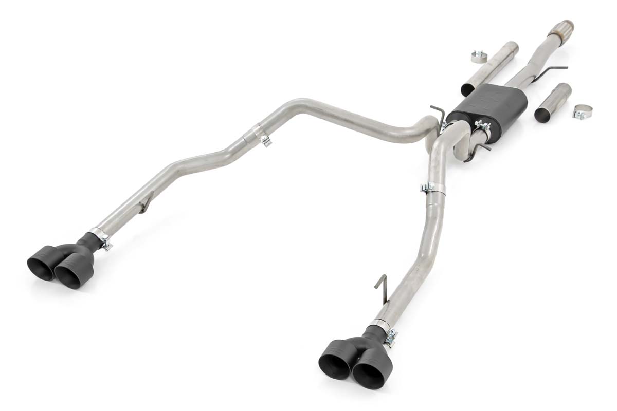 Rough Country Performance Cat-Back Exhaust for Silverado and Sierra 1500 6.2L