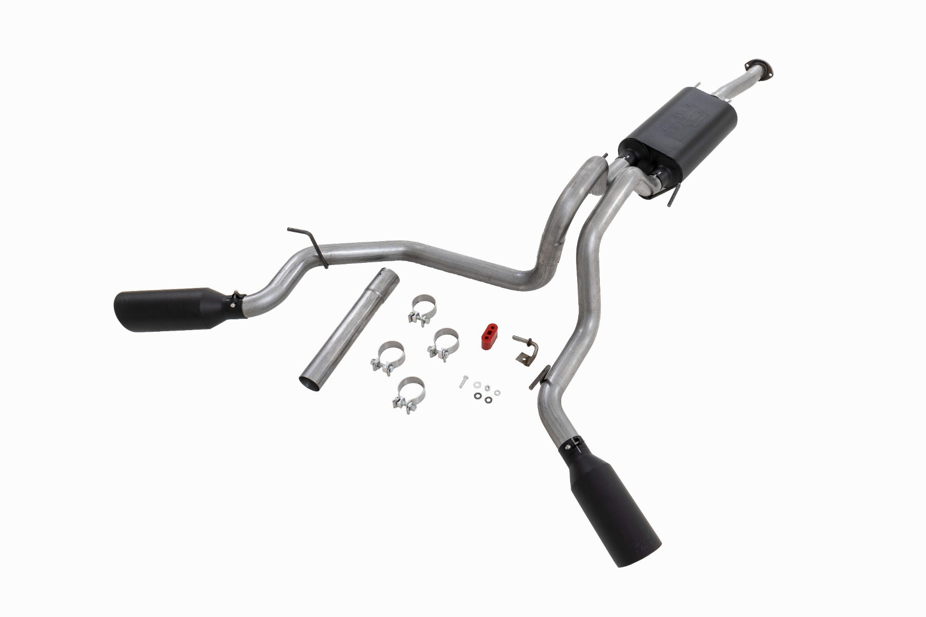Rough Country Dual Cat-Back Exhaust for 2016–2023 Toyota Tacoma