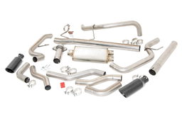 Dual Cat-Back Exhaust for 2021–2025 Ford F-150, view 4, Rough Country 96018