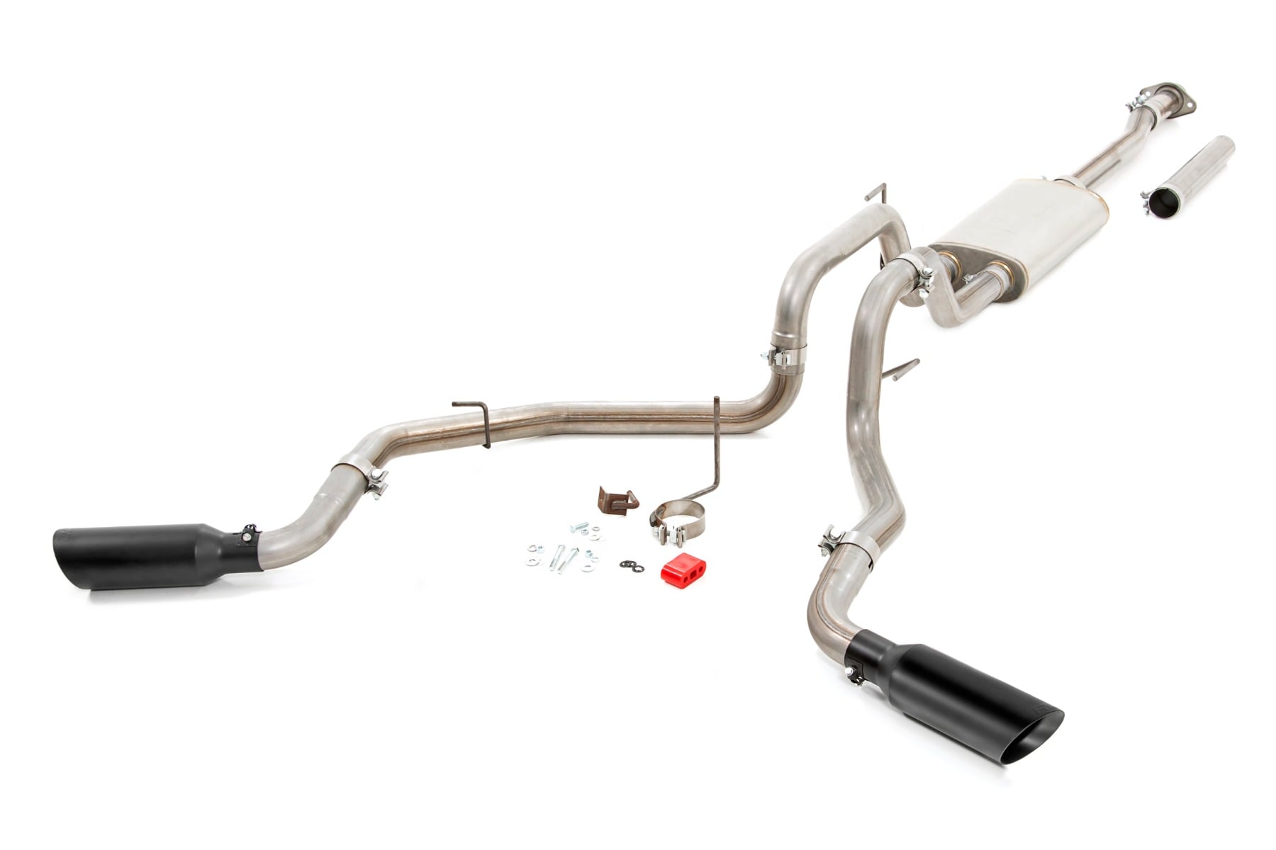 Rough Country Dual Cat-Back Exhaust for 2021–2025 Ford F-150