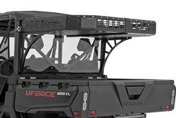 Rear Cargo Rack with Flood Lights for CFMOTO UFORCE, view 2, Rough Country 96121
