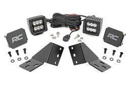 Black Series LED Pod Rear Mount Kit for CFMoto UForce U10 Pro, Rough Country 96124