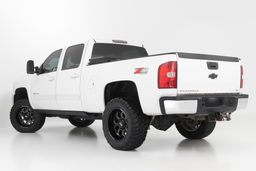 96 Series 8-Spoke Wheel — Gloss Black with Milled Accents — Part 96201006, view 6, Rough Country