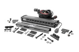 12-Inch Black Series LED Light Bar Kit with Defender Bumper Mount, Rough Country 97001