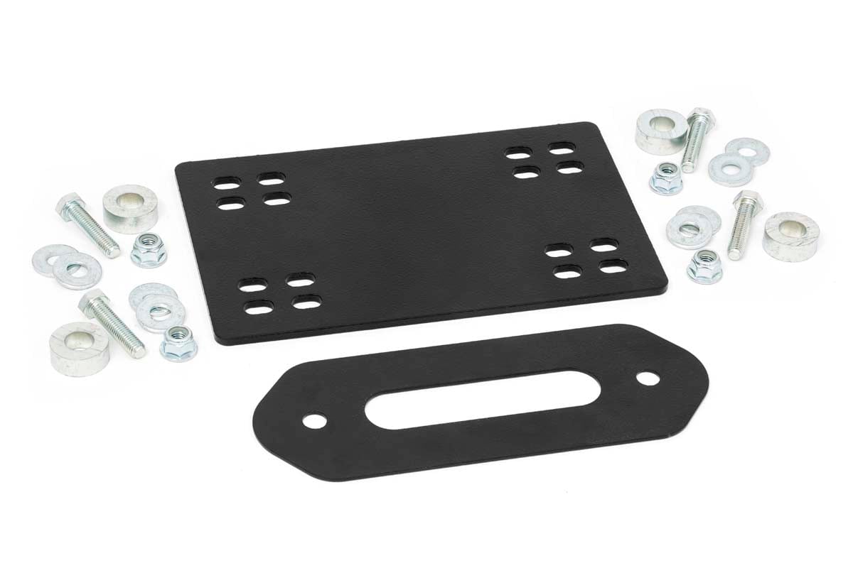 Rough Country Winch Plate in 3/16 Inch Steel