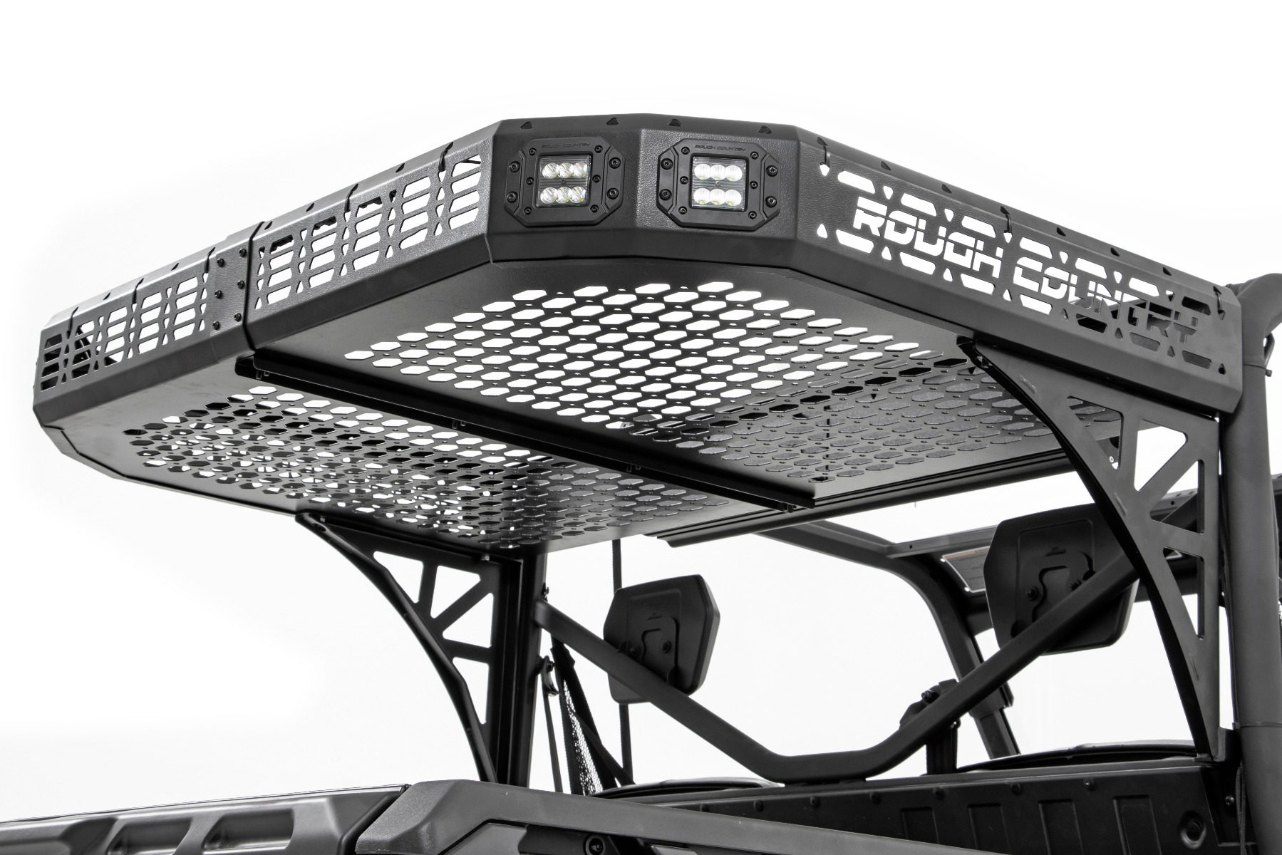 Rough Country Cargo Rack for Can-Am Defender and Polaris Ranger 1000