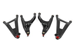 Black Forged Aluminum Control Arms with 2-Inch Offset, view 5 — Rough Country 97041BLK