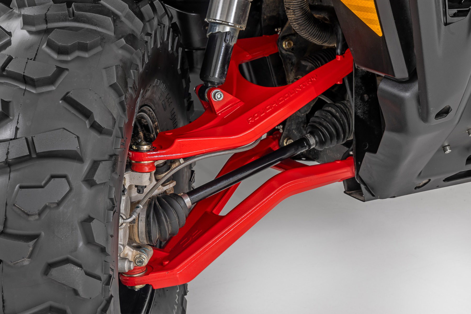Rough Country Red Forged Aluminum Control Arms for Can-Am Defender