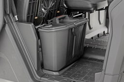 3.7-Gallon Under-Seat Storage Box for Can-Am Defender, view 6, Rough Country 97061
