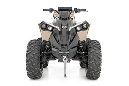 Renegade Front Bumper with Winch and 6-Inch LED Bar, view 4, Rough Country 97071