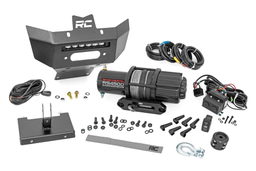 Renegade Front Bumper with Winch and 6-Inch LED Bar, Rough Country 97071
