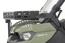 Front Cargo Rack with LED Light Bar for Can-Am Defender (2016–2019), view 2, Rough Country 97074