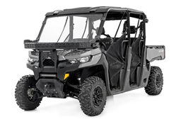 Front Cargo Rack with LED Light Bar for Can-Am Defender (2016–2019), view 5, Rough Country 97074
